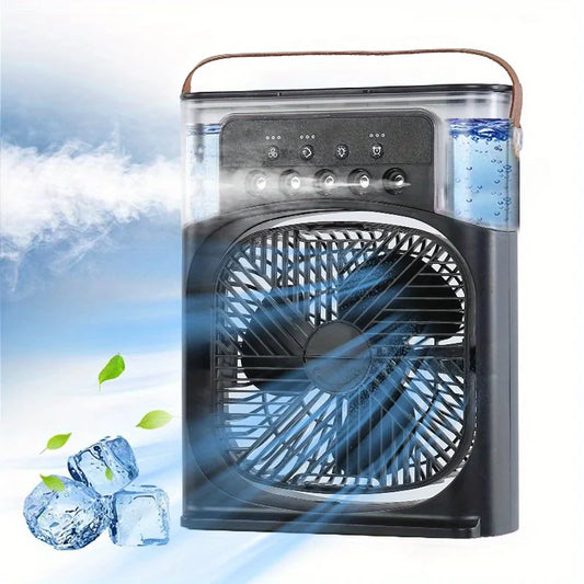 Stay Cool and Comfortable with Our Portable 3-Speed Air Conditioner Fan - Perfect for Home and Office!